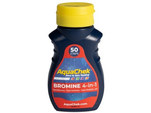 AquaChek Rojo 4 en 1 – 50 tiras para bromo