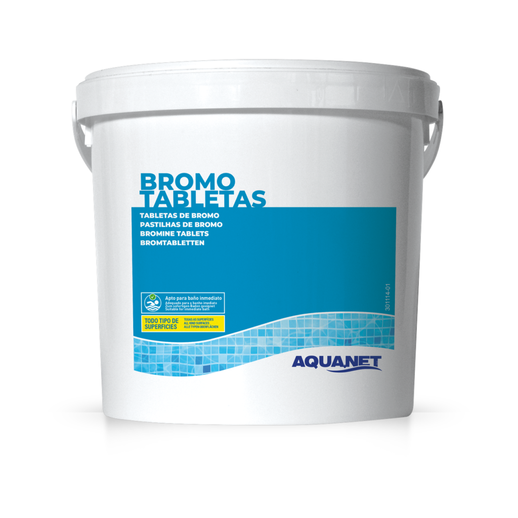 Aquanet bromo en tabletas 5 kg