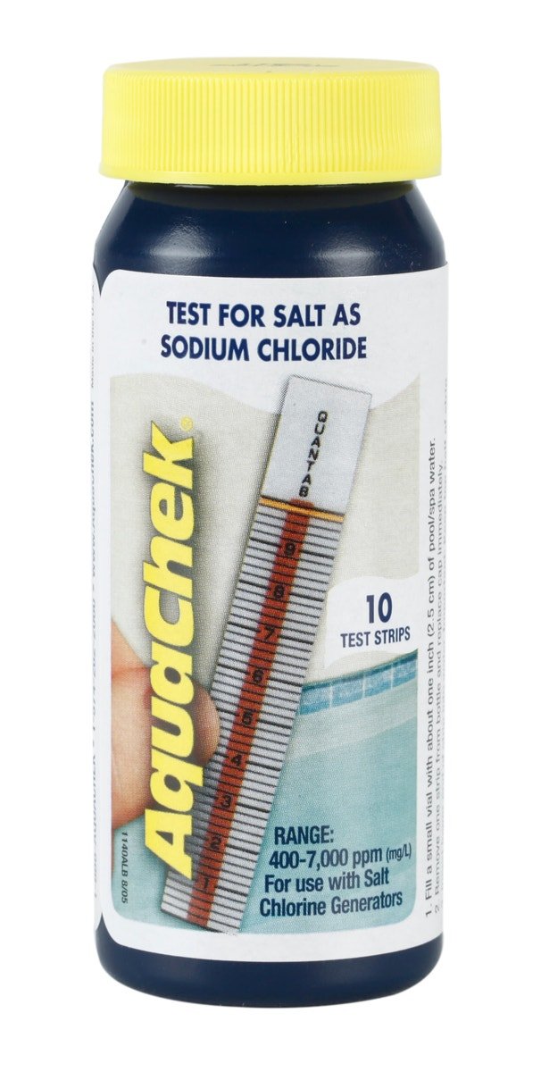 Pack AquaChek Salt de 10 tiras para medir salinidad en piscinas