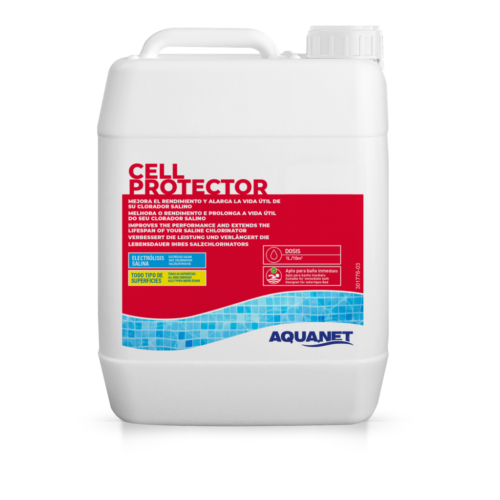 Aquanet Cell Protector tratamiento para electrólisis salina 5 litros