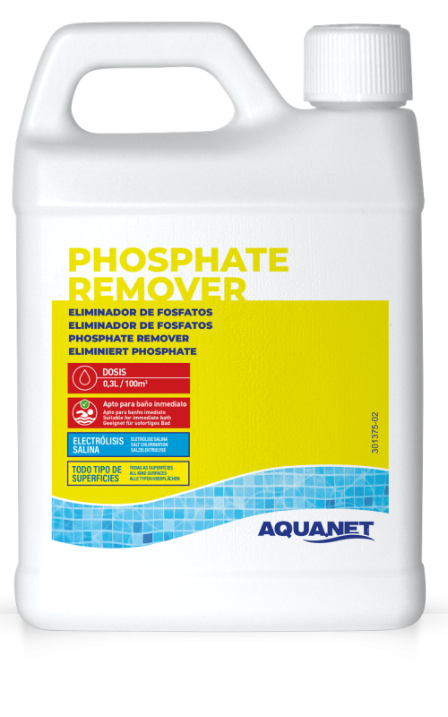 Aquanet Phosphate Remover eliminador de fosfatos 1 litro