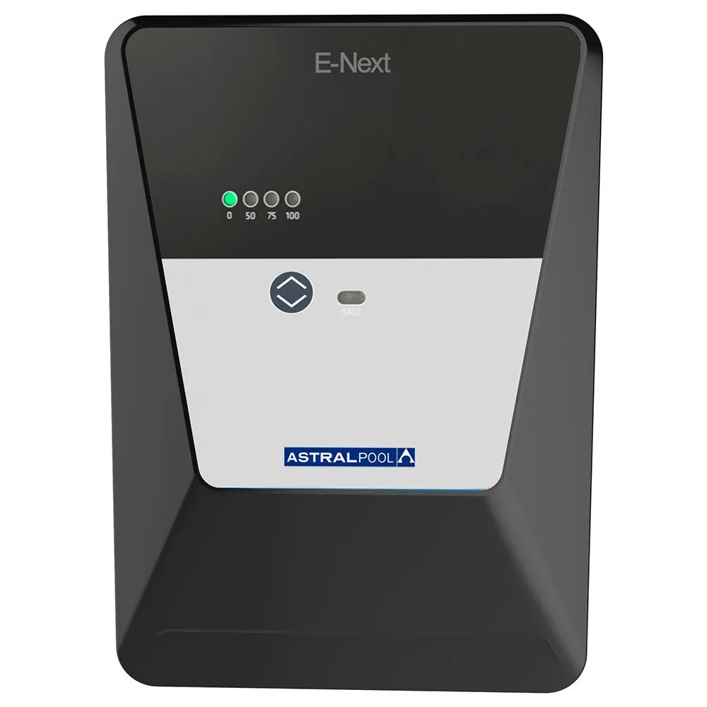 Clorador salino AstralPool E-Next con unidad de control y célula
