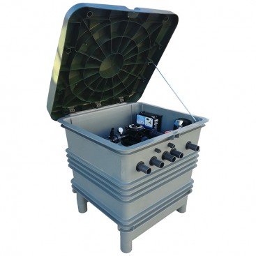 Compacto AstralPool Ramsés con equipo de electrólisis