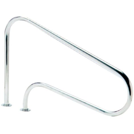Barandilla AstralPool AISI 316L con anclaje exterior y pletinas