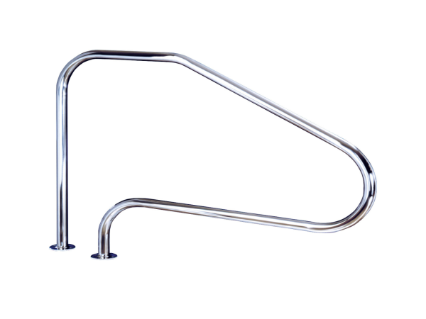 Barandilla FX01 AISI 316L con pletina soldada