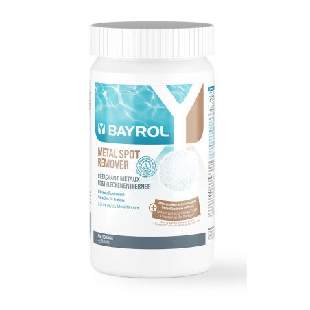 Bayrol Metal Spot Remover quitamanchas para metales y óxido, envase de 0,8 kg