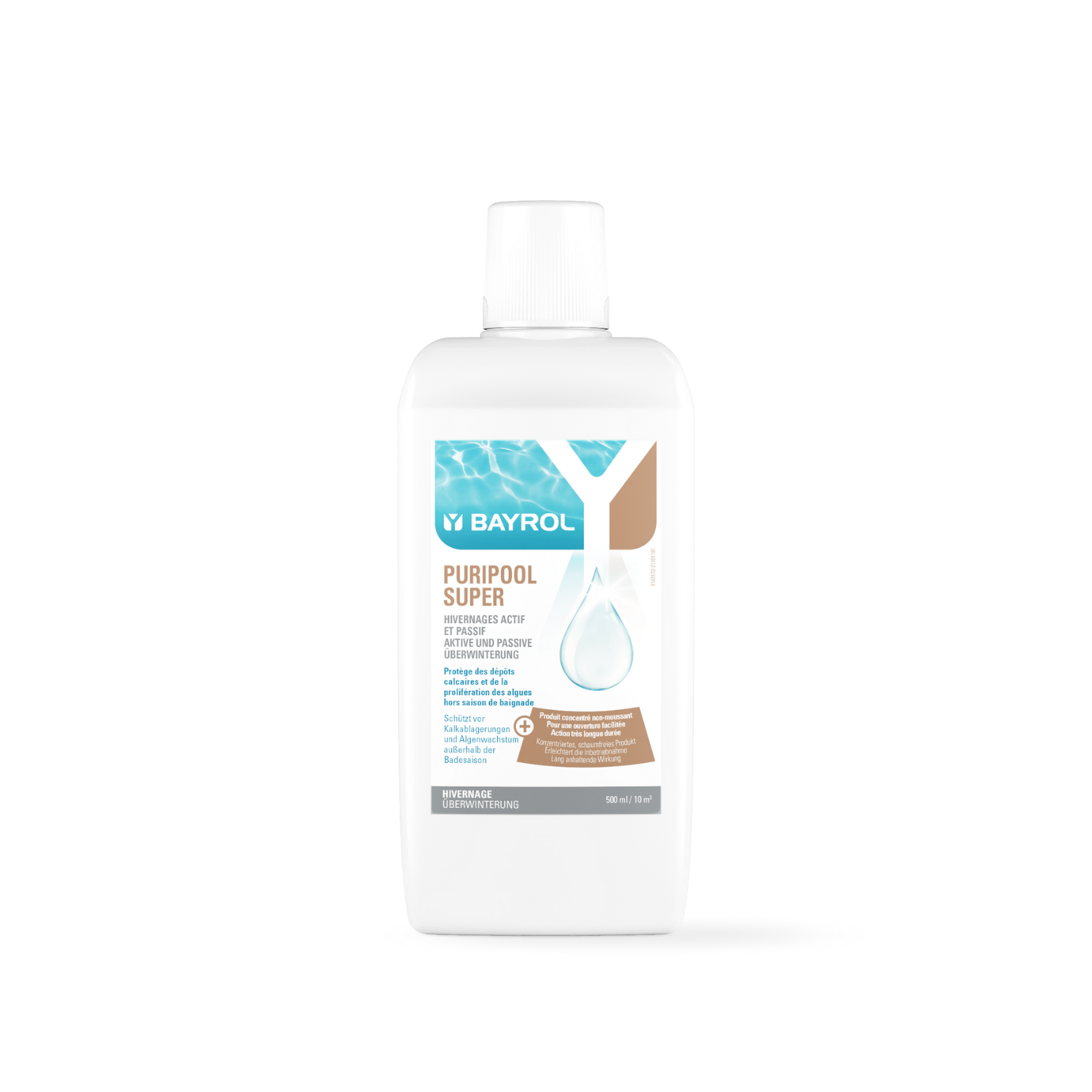 Bayrol Puripool Super invernador concentrado, botella de 1 litro, referencia 7543159