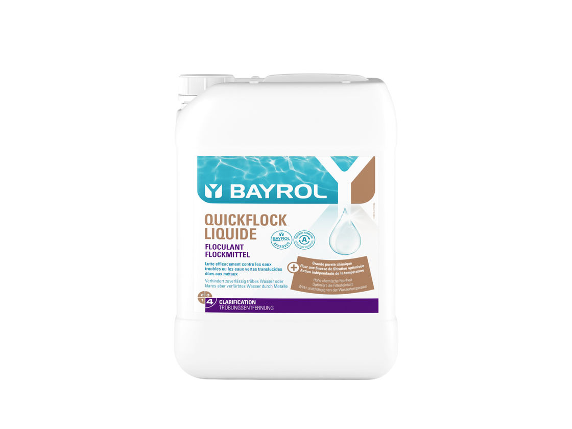Bayrol Quickflock Liquid floculante líquido concentrado para dosificación continua, referencia 7595167