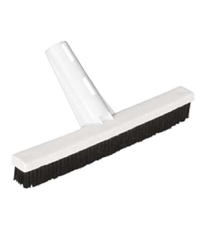 Cepillo recto para piscina con fijación mediante palomillas