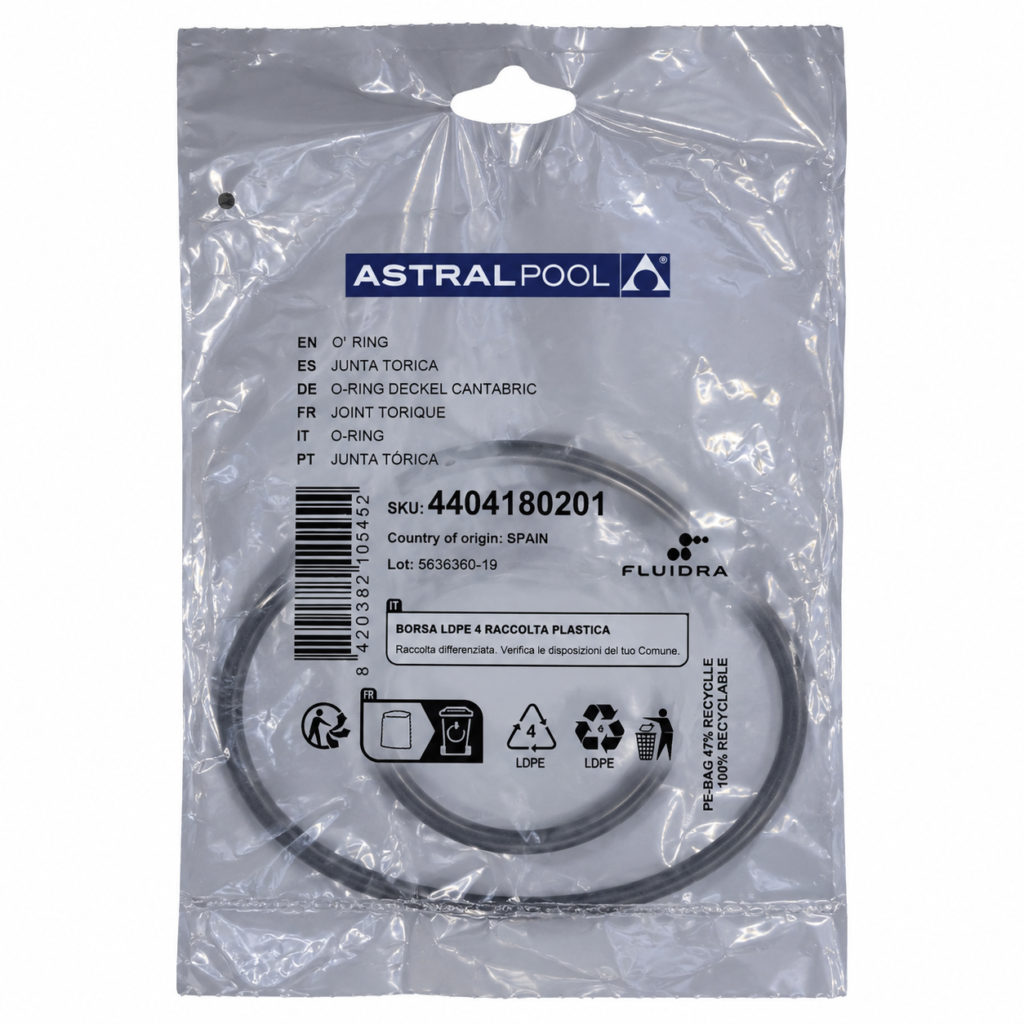 Junta tapa filtro AstralPool Cantabric 4404180201