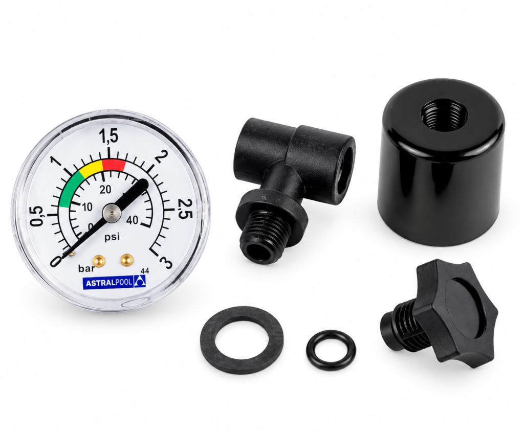 Manómetro completo AstralPool 3 kg 1/8 pulgadas 4404190101
