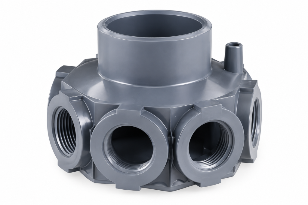 Cabezal colector AstralPool de 8 brazos 00624