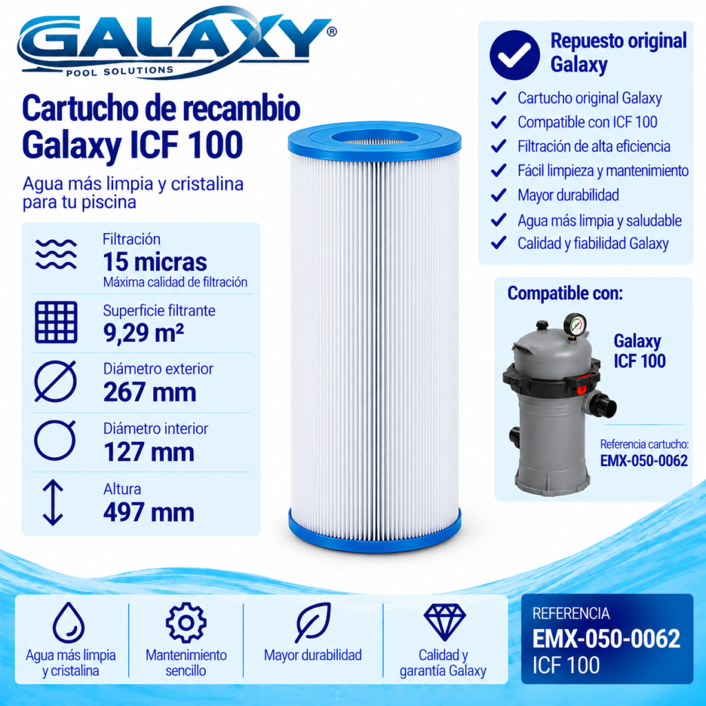 Cartucho Galaxy ICF 100