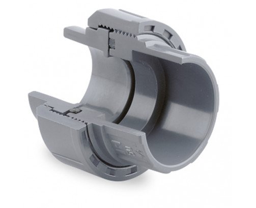 Enlace desmontable de tres piezas PVC-U hembra para encolar