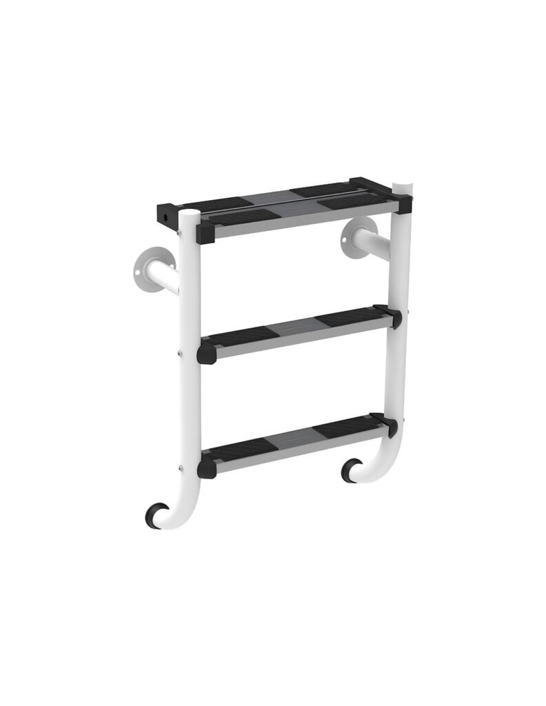 Escalera partida AstralPool con revestimiento Plascoat