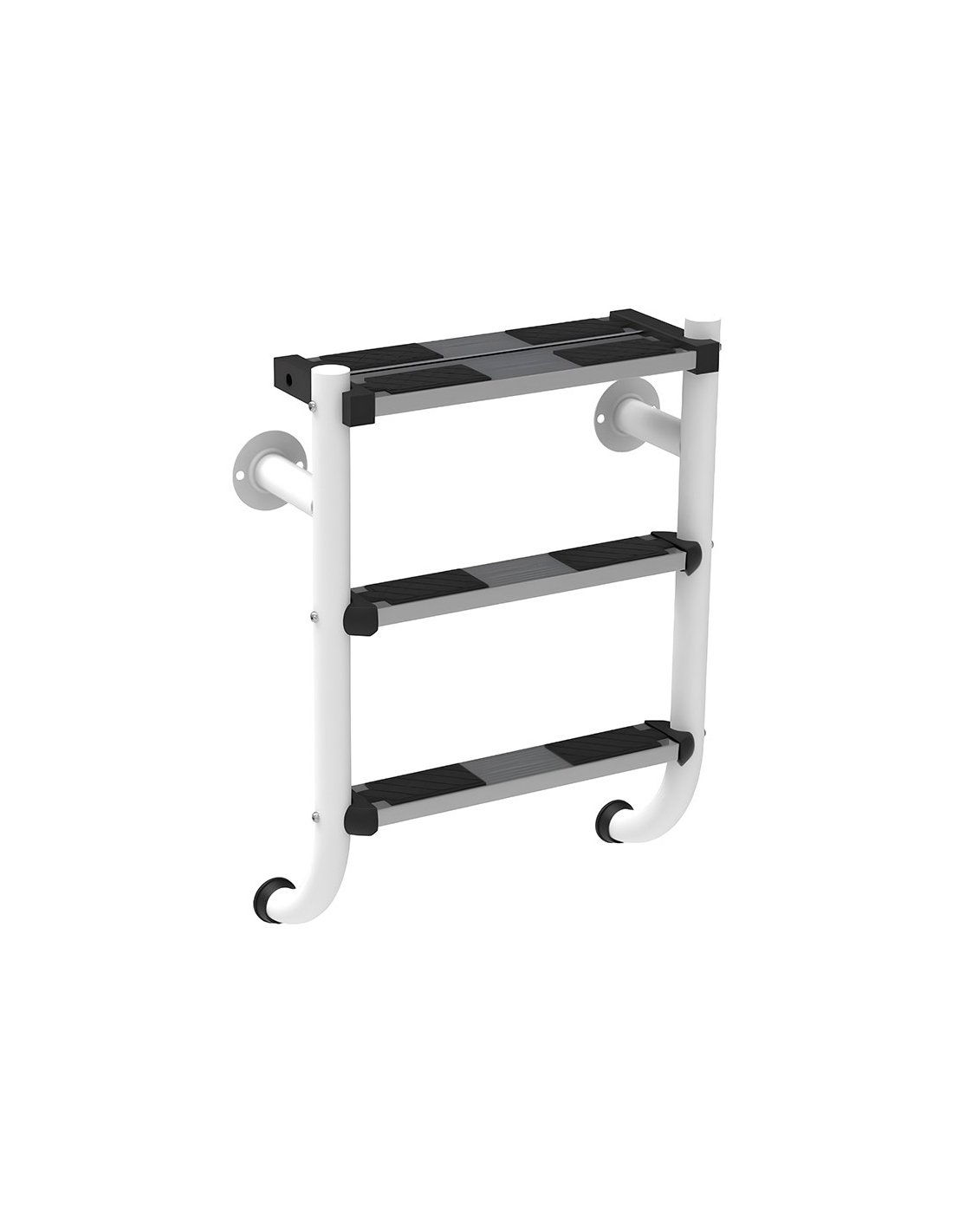 Escalera partida AstralPool con revestimiento Plascoat