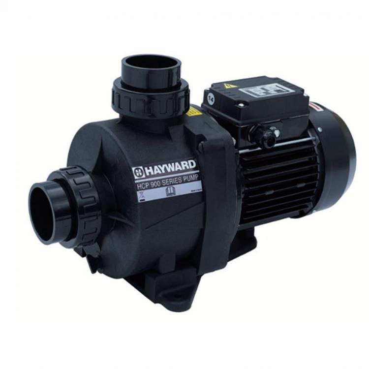 Bomba Hayward HCP0900 vista lateral de la serie; potencia y alimentación según la referencia seleccionada