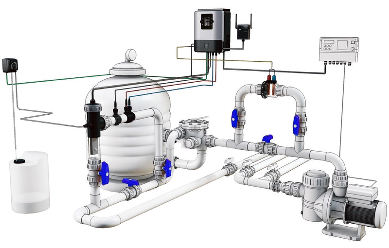 Ejemplo de instalación del sistema Aquascenic Sugar Valley