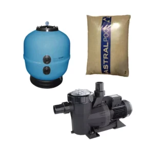 Pack de filtración AstralPool con filtro ICE y bomba Victoria Plus Silent