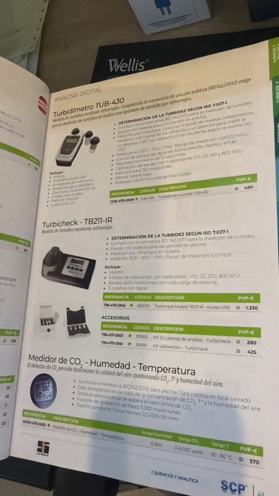 Catálogo SCP de analizadores y recambios, catalog-2