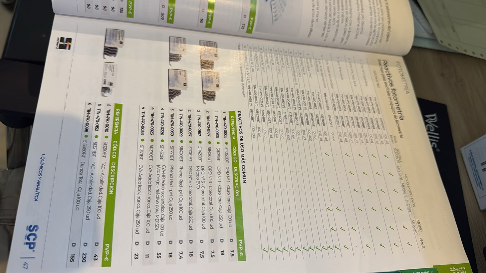 Catálogo SCP de analizadores y recambios, catalog-5