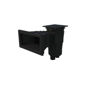 Skimmer AstralPool 17,5 L de boca ancha color antracita