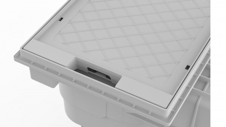 Tapa rellenable y personalizable del skimmer Hayward X-Pro 600