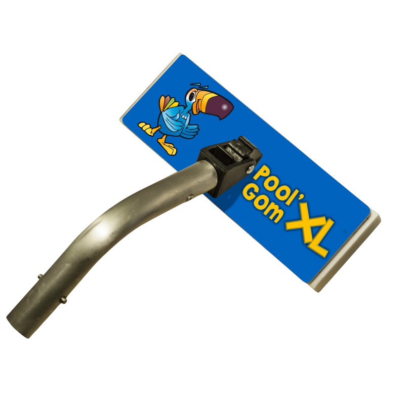 Toucan Pool Gom XL para limpieza de paredes, fondo y línea de flotación de piscina