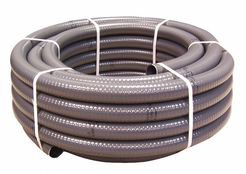 Rollo de tubería flexible PVC semirrígida de 25 metros