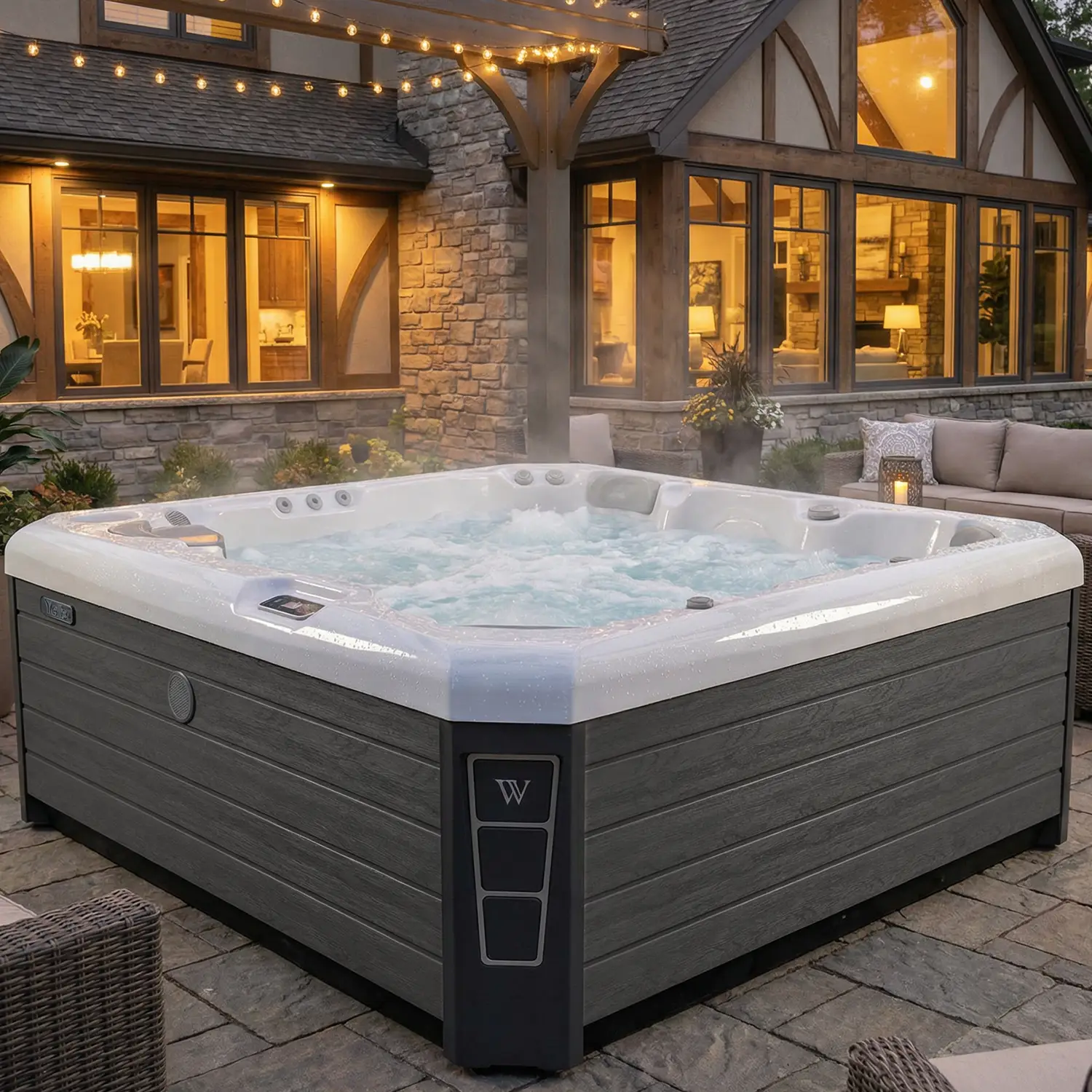 Spa Wellis Malaga Life CityLife de 6 plazas y 40 jets
