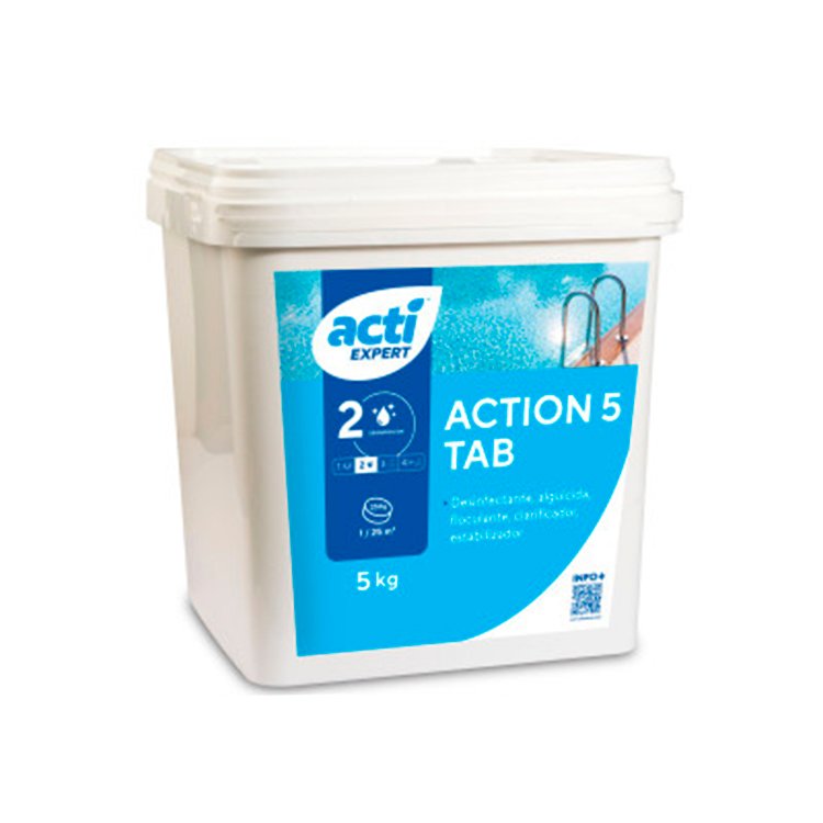 ACTI Action 5 TAB cloro multiacción en tabletas