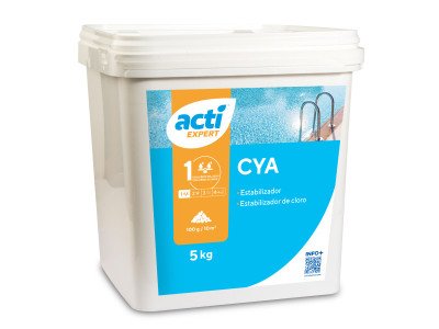 ACTI CYA estabilizador de cloro