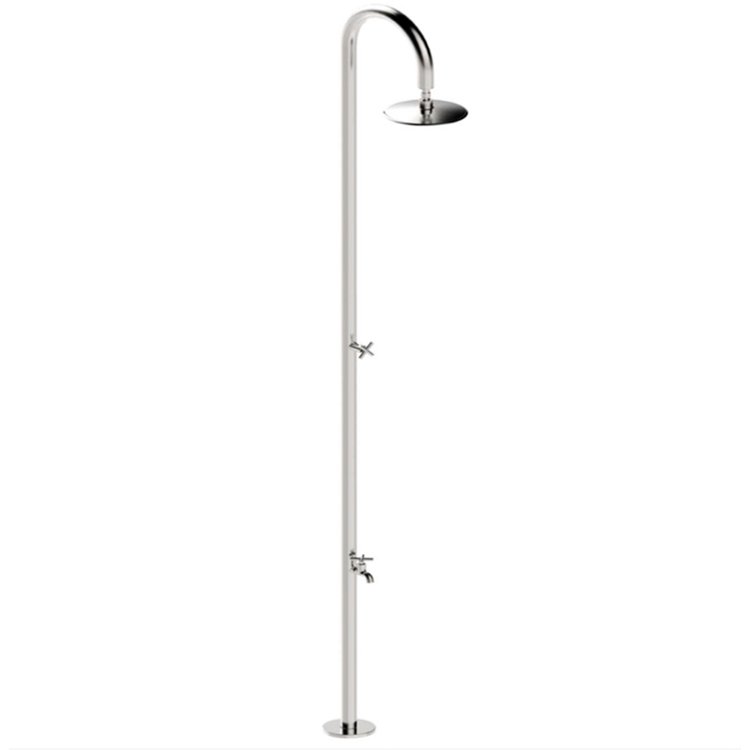 Ducha estándar Flexinox Ø43 mm con lavapiés – FLX-350-0101