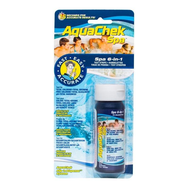 AquaChek Spa – 50 tiras para jacuzzi