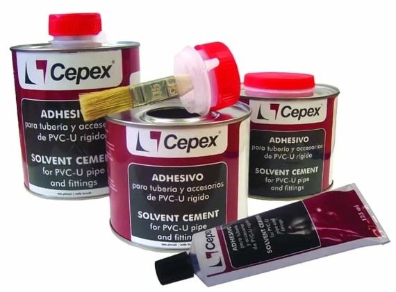 Adhesivo CEPEX PVC-U en tubo y botes